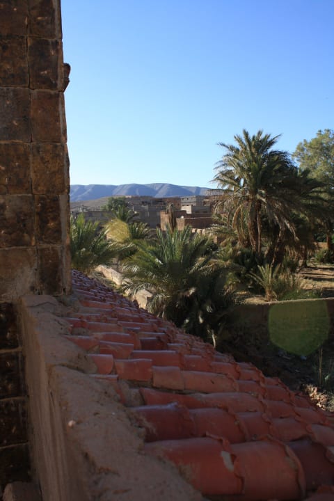 Blick von der Dachterrasse Hotel Rose du Sable