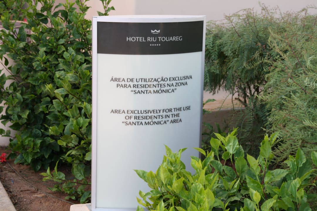 Cześć zamkniąta Hotel Riu Touareg