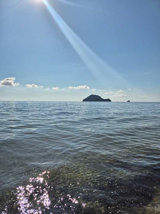 Ausblick Porto Koukla Beach