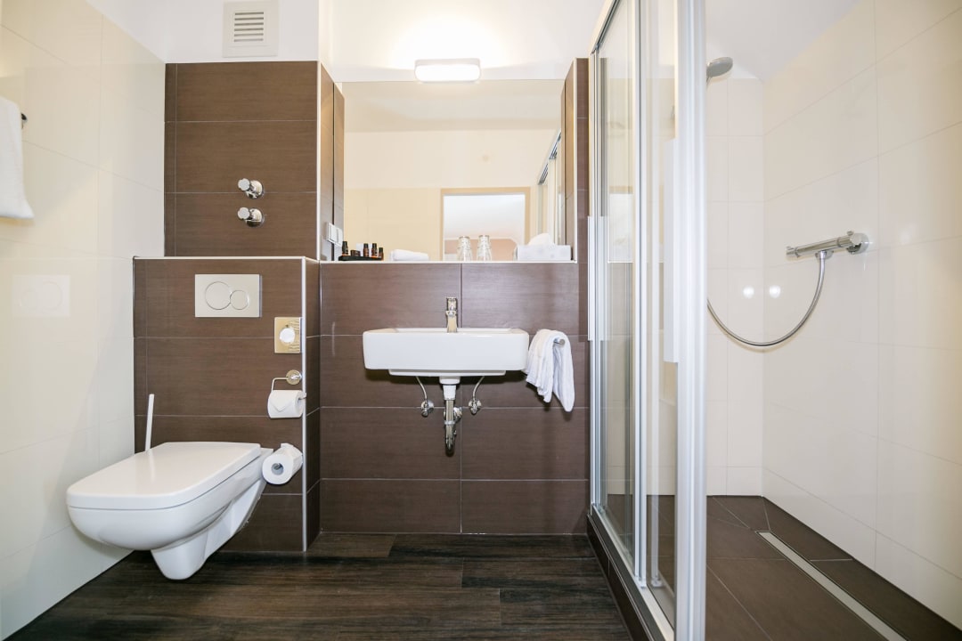 Badezimmer Best Western Hotel Breitbach