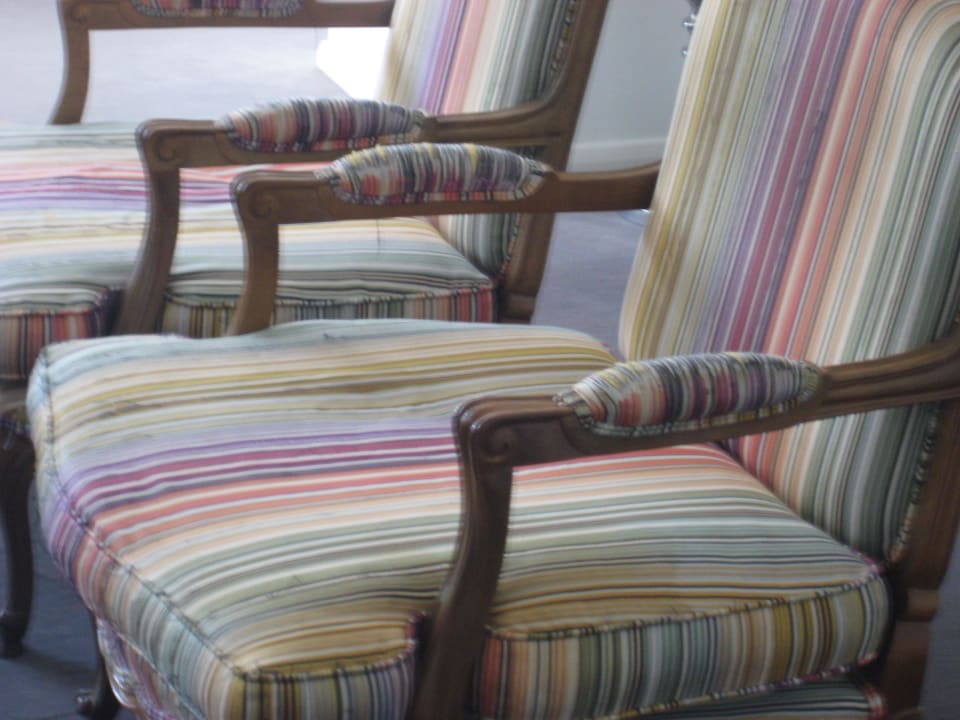 Stühle in der Lobby Hotel Saboia