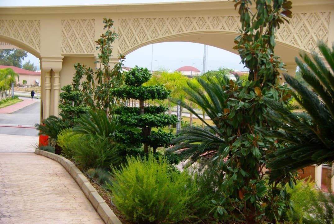Garten Eingang Royal Alhambra Palace