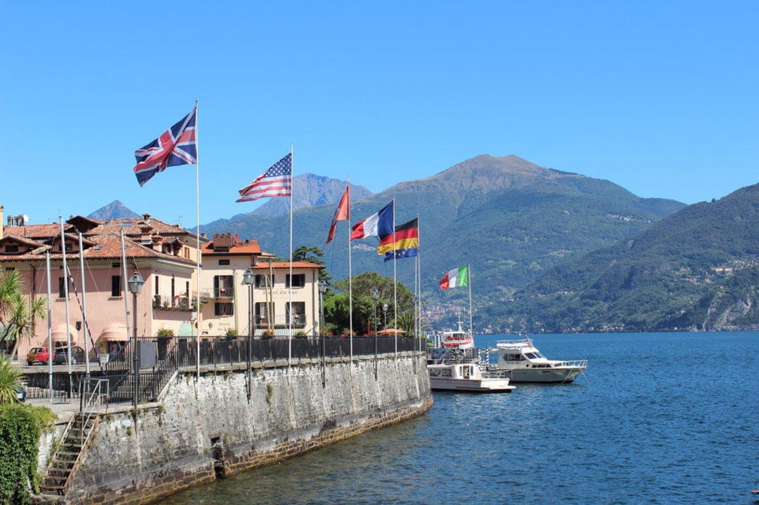 Ausblick von der Terrasse Hotel Bellavista Menaggio