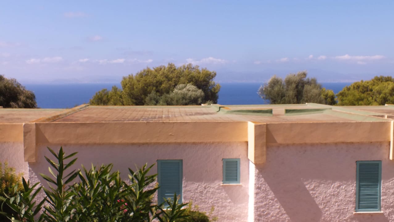 Bungalow und dahinter Meeresblick Sun Club Eldorado