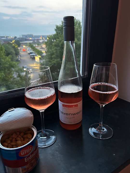 Ausblick havenhostel Bremerhaven