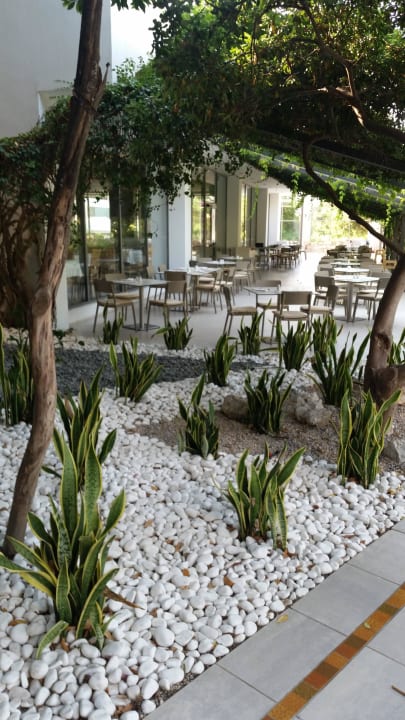 Restaurant außen Caravia Beach Hotel