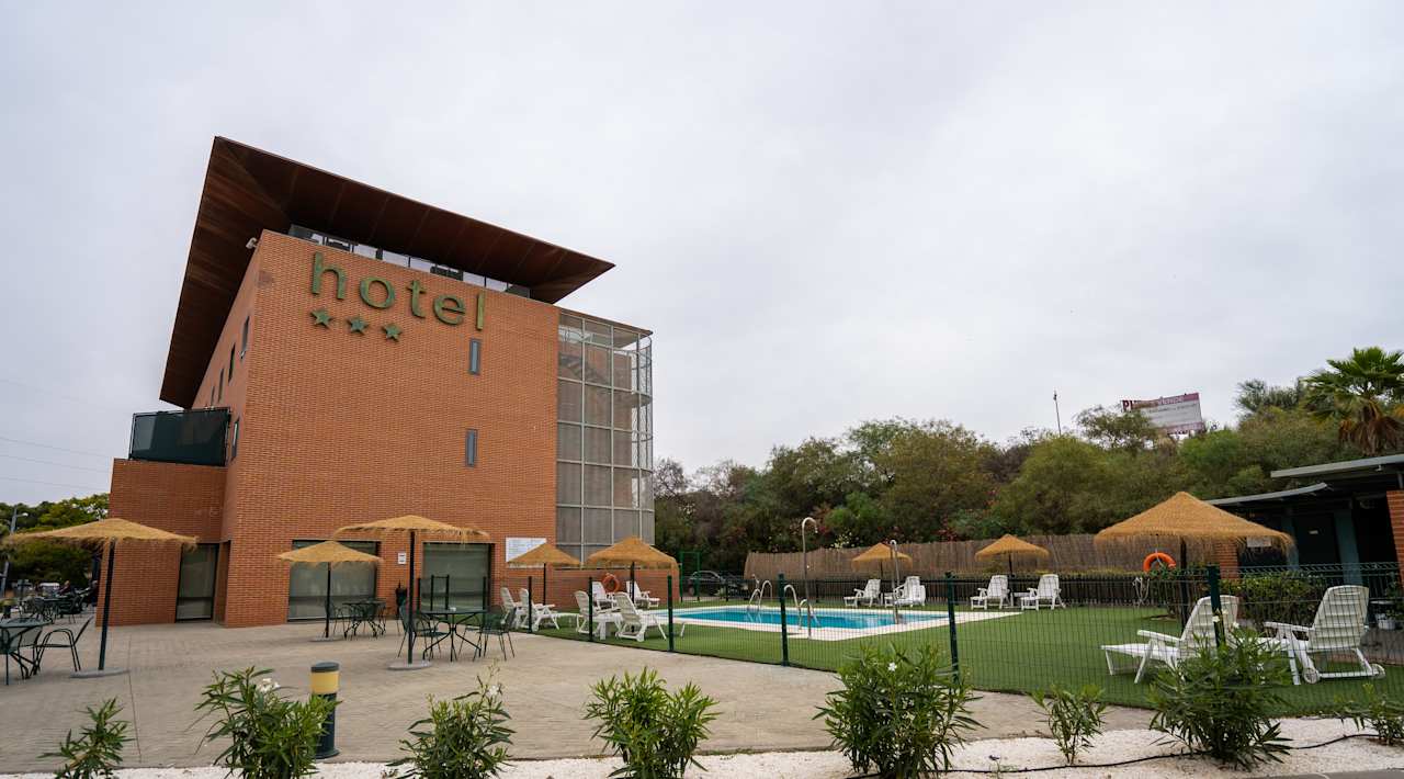 Außenansicht Hotel Posadas de España Malaga