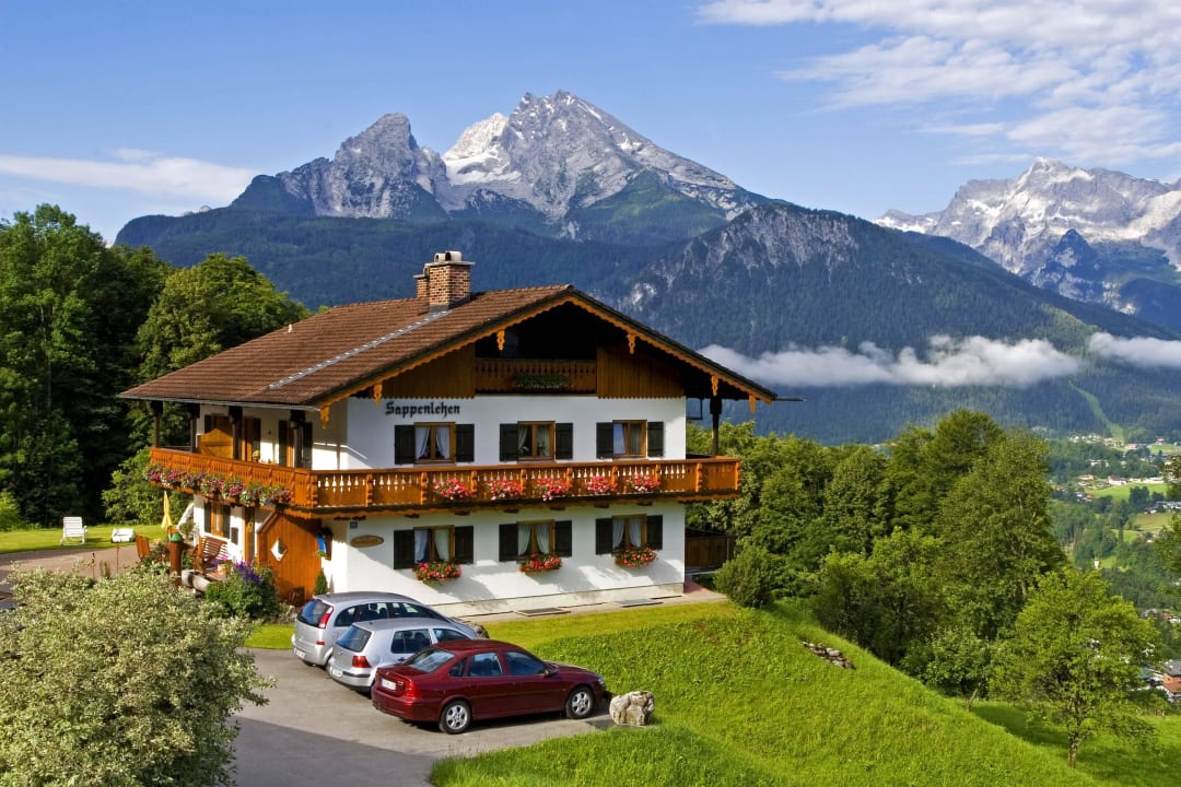 Sappenlehen mit Watzmann im Hintergrund Ferienwohnung Sappenlehen