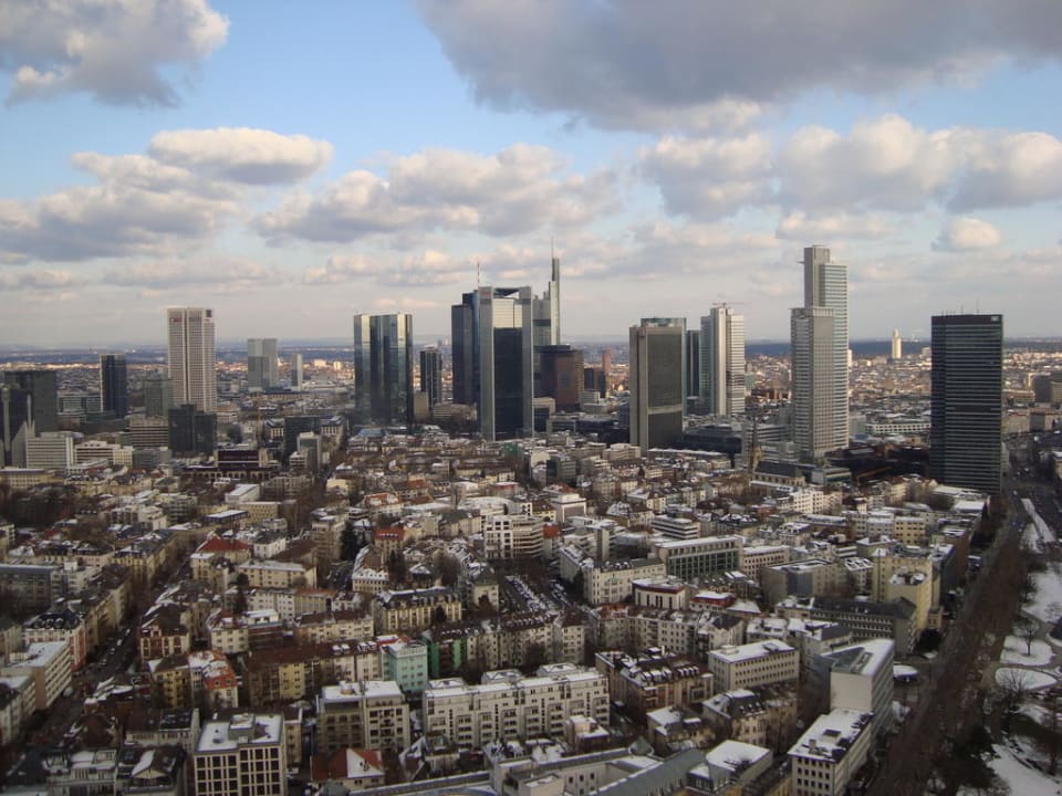 Vom Zimmer 37.26 - einfach irre! Frankfurt Marriott Hotel