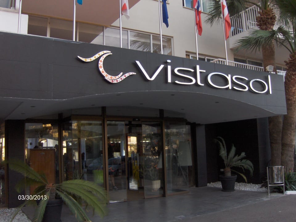 Front entrance Apartamentos Vistasol