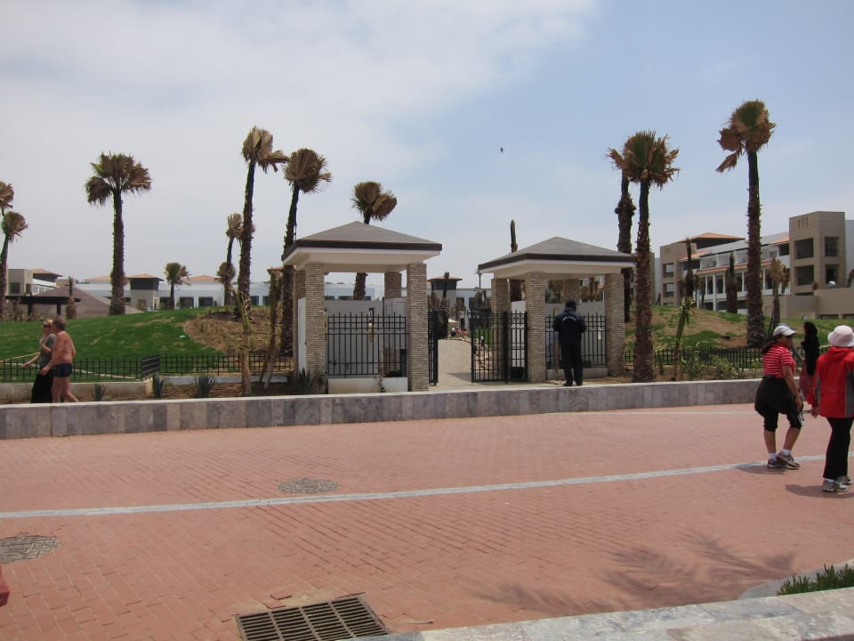 Vom Strand ins Hotel Hotel Riu Palace Tikida Agadir