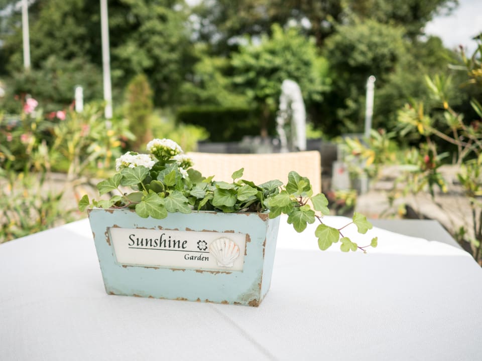 Gartenanlage WAGNERS Hotel im Frankenwald