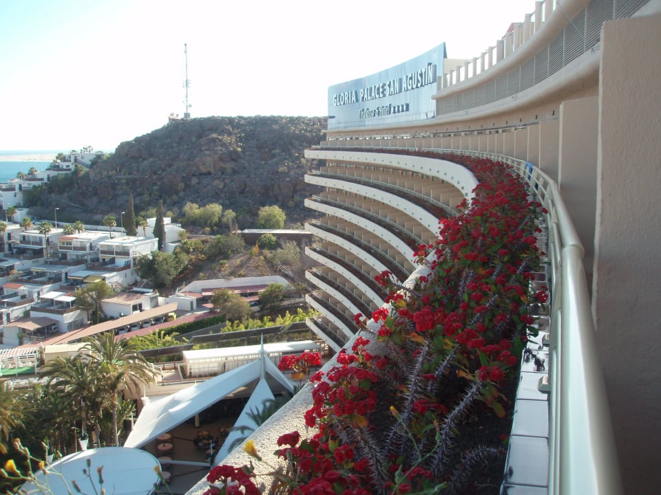 Ausblick von Zimmer 1315 Gloria Palace San Agustin Thalasso & Hotel