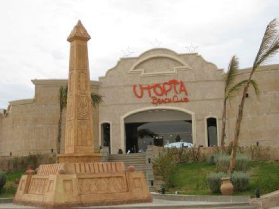 Eingang Utopia Beach Club
