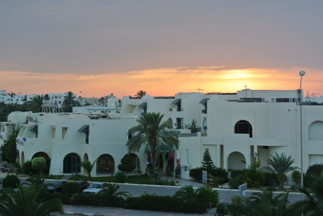 Ausblick aus unserem Zimmer Hotel Djerba Resort