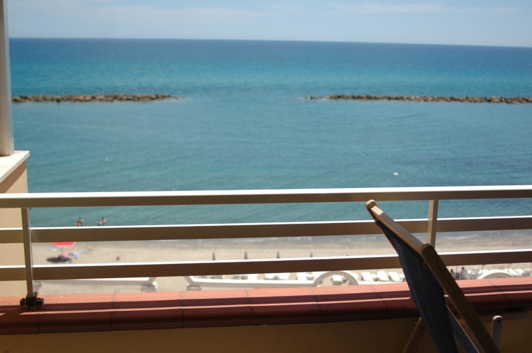 Das Meer vom Zimmer aus gesehen Hotel Melissa