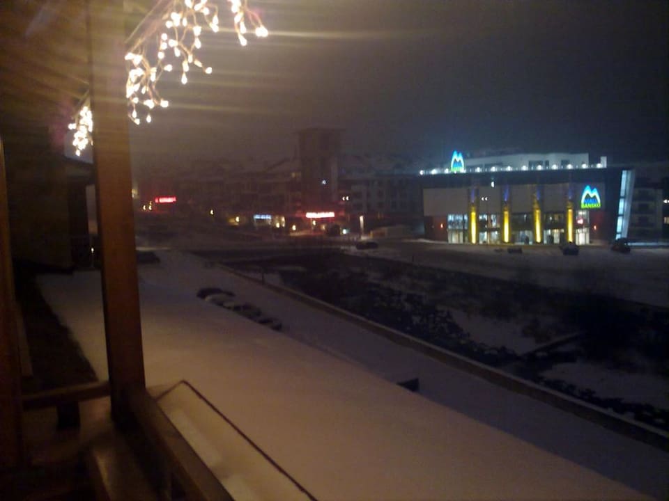 Nocny widok z pokoju Hotel Vihren Palace Ski & Spa Resort