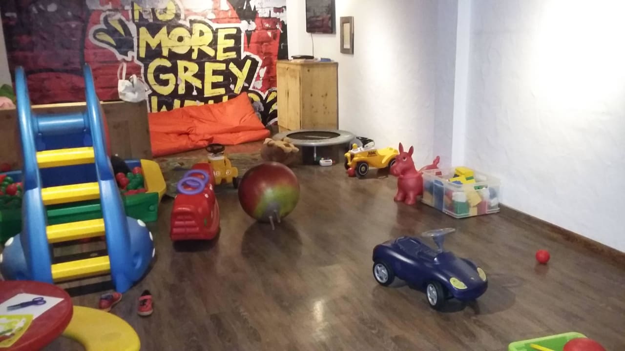 "Spielzimmer für Kinder im Keller" Hotel Das Landhaus (Pfronten