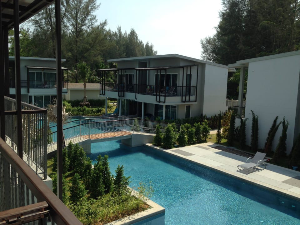 Blick vom Balkon The Waters Khao Lak by Katathani