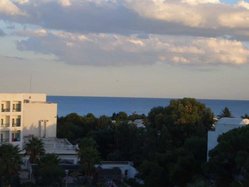Ausblick vom Balkon Hotel Royal Nozha
