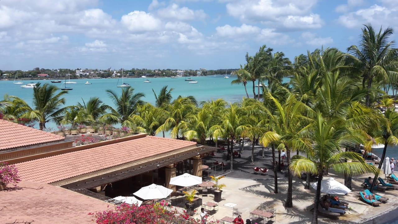 Malerische Kulisse - vom Zimmer aus Mauricia Beachcomber Resort & Spa