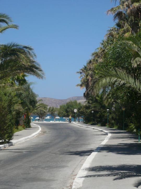 Weg zum Strand Hotel Tigaki Beach
