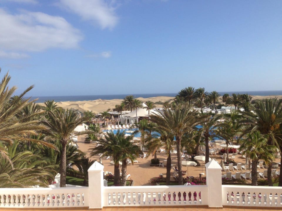 Blick vom Zimmerbalkon 2059 Hotel Riu Palace Maspalomas Adults Only