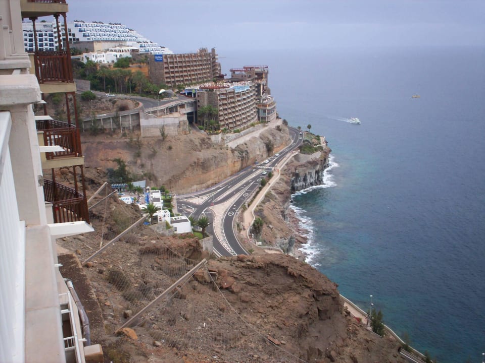 Ausblick vom Balkon Hotel Riu Vistamar