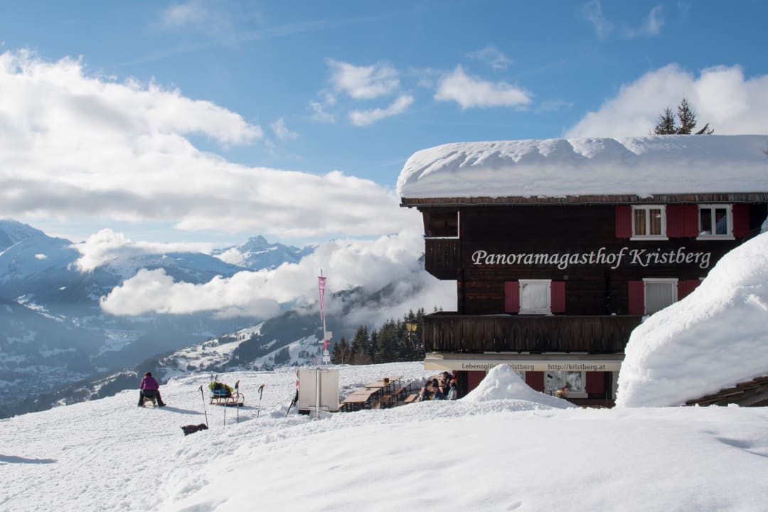 Außenansicht Panoramagasthof Kristberg