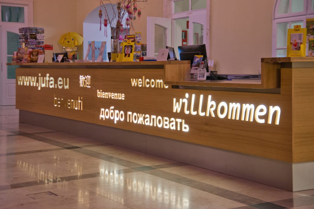 Reception JUFA Hotel Wien City