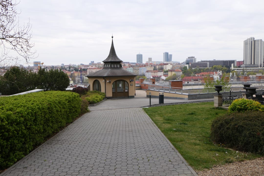 Ausblick Le Palais Art Hotel