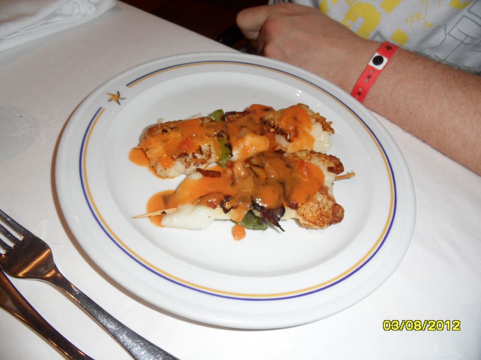 Fischspieße Iberostar Waves Costa Dorada