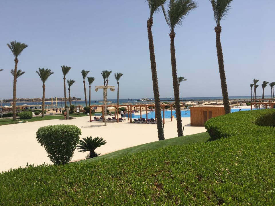 Ausblick Cleopatra Luxury Resort Makadi Bay