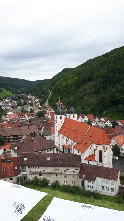 Ausblick Albhotel Malakoff