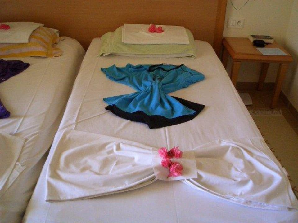 So hübsch kann ein Bett gemacht sein Calimera Delfino Beach Resort & Spa
