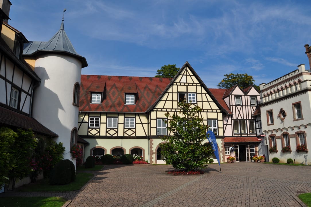 Innnehof  Hotel Chateau de L'Ile