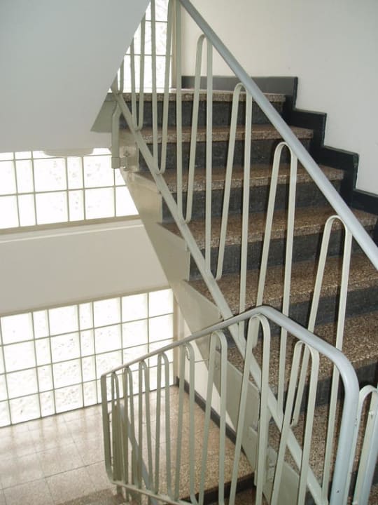 Aufgang/Flur zu den Zimmern Hotel Rossija