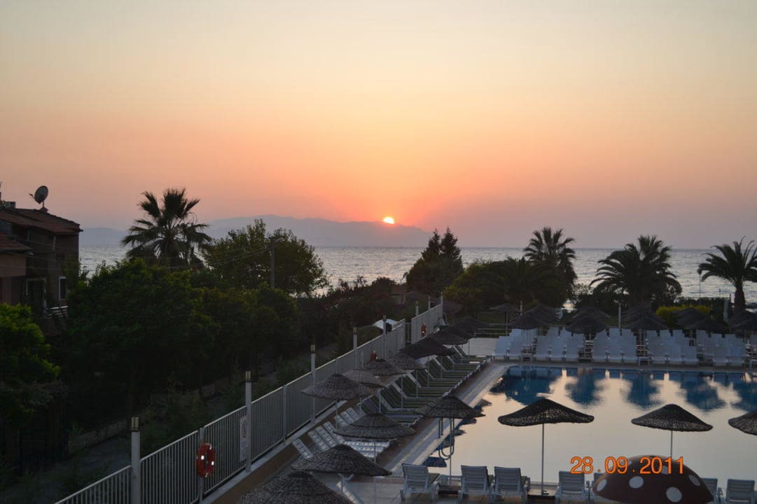 Sonnenuntergang Hotel Ephesia