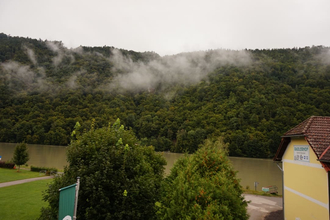 Ausblick Gasthof zum Heiligen Nikolaus