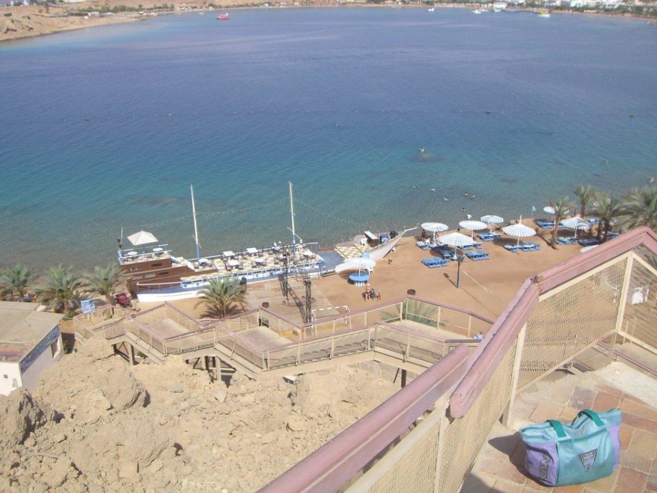 Treppe zum Strand Pickalbatros Aqua Blu Resort - Sharm El Sheikh