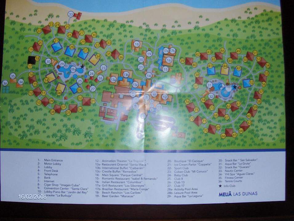 Mappe Melia Las Dunas