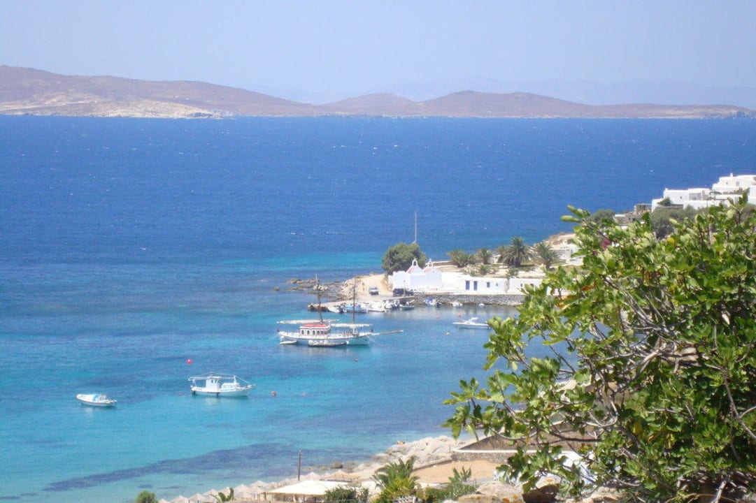 Agios Ioannis, kleiner Hafen Hotel Manoulas Beach