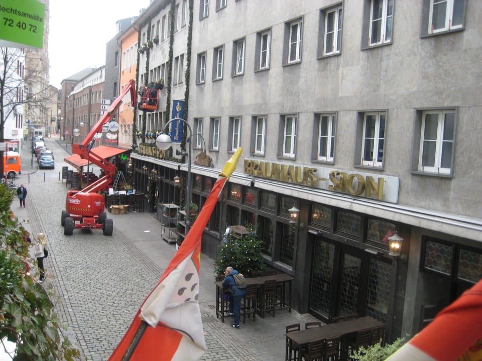 Auf die Brauerei Sion  Hotel am Museum