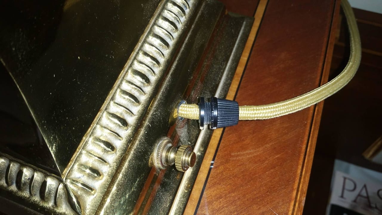 Schreibtischlampe ... 5*+? Althoff Grandhotel Schloss Bensberg