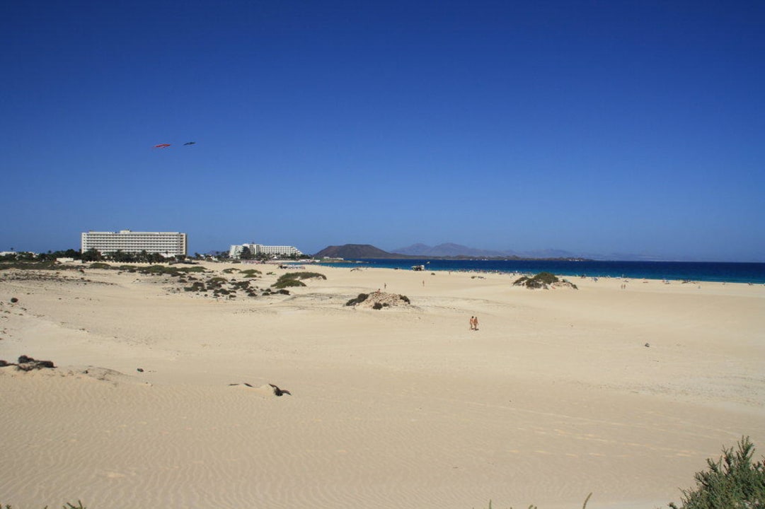Blick von den Dünen Hotel Riu Oliva Beach Resort