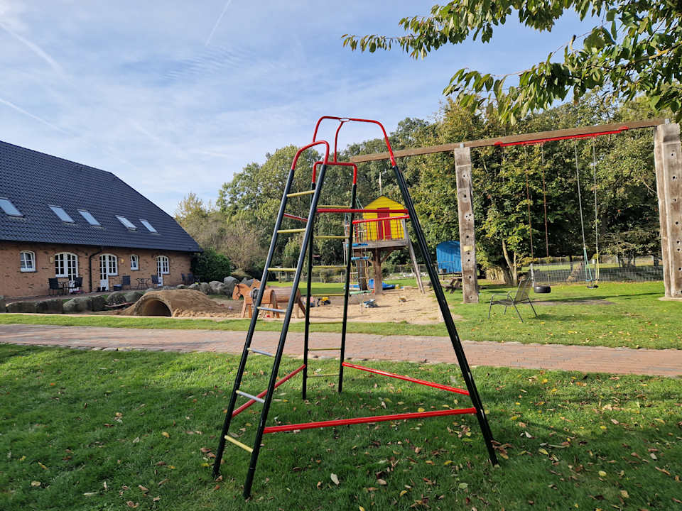 Außenansicht Ferienbauernhof Liesenberg mit Meerblick