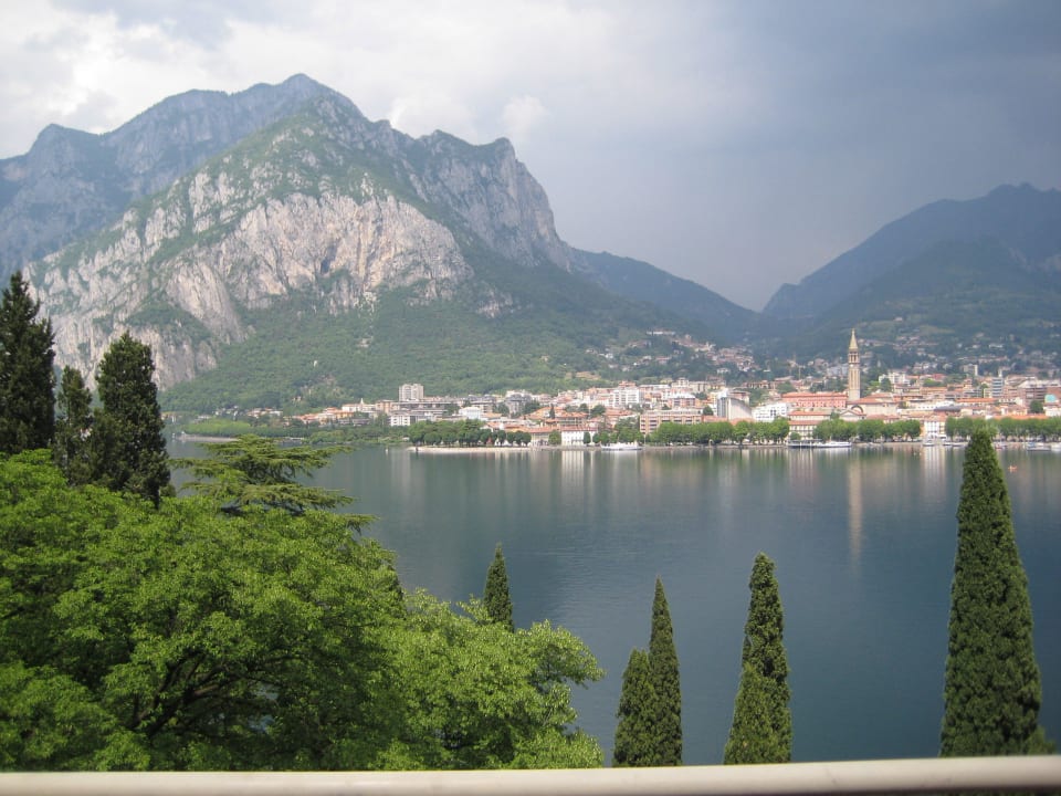 Blick von der Terrasse Clarion Collection Hotel Griso Lecco