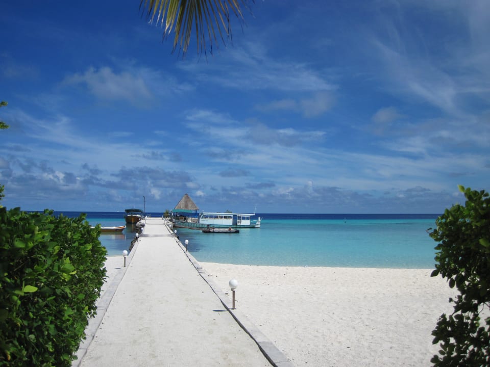 Jetty Summer Island Maldives
