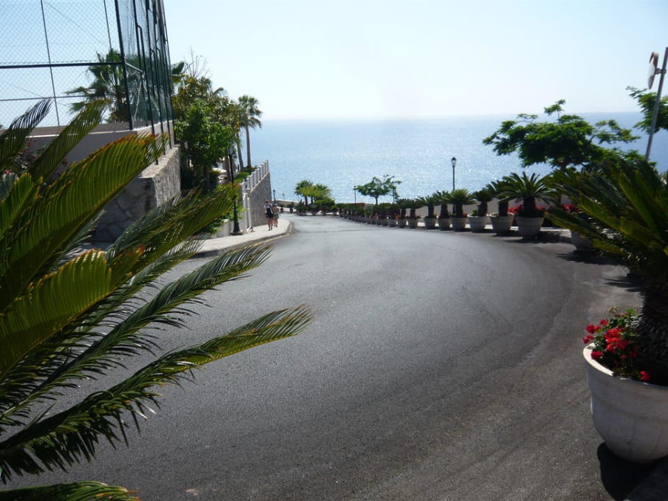 Zufahrt zum Hotel Hotel Riu Vistamar