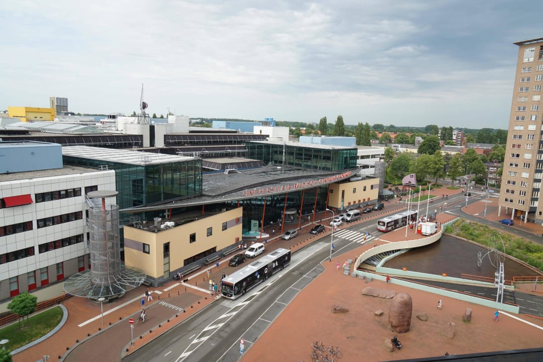 Ausblick nach hinten Hotel NH Groningen
